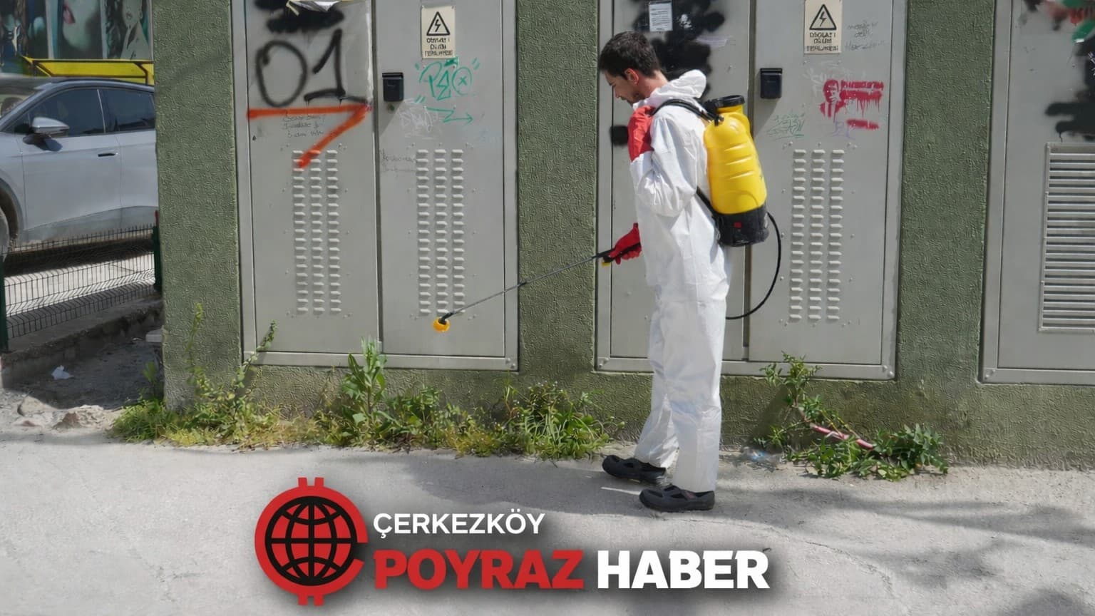 Çerkezköy’de İlaçlama Çalışmaları Başladı! 