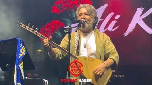 ali kınık sahnede